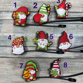Gnome Straw Toppers
