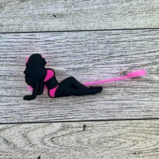 Pink Bikini Women Straw Toppers