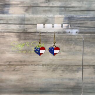 Gold American Symbol Enamels