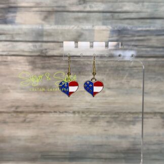 Gold American Symbol Enamels