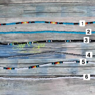 Glass Sea Bead Choker Necklaces