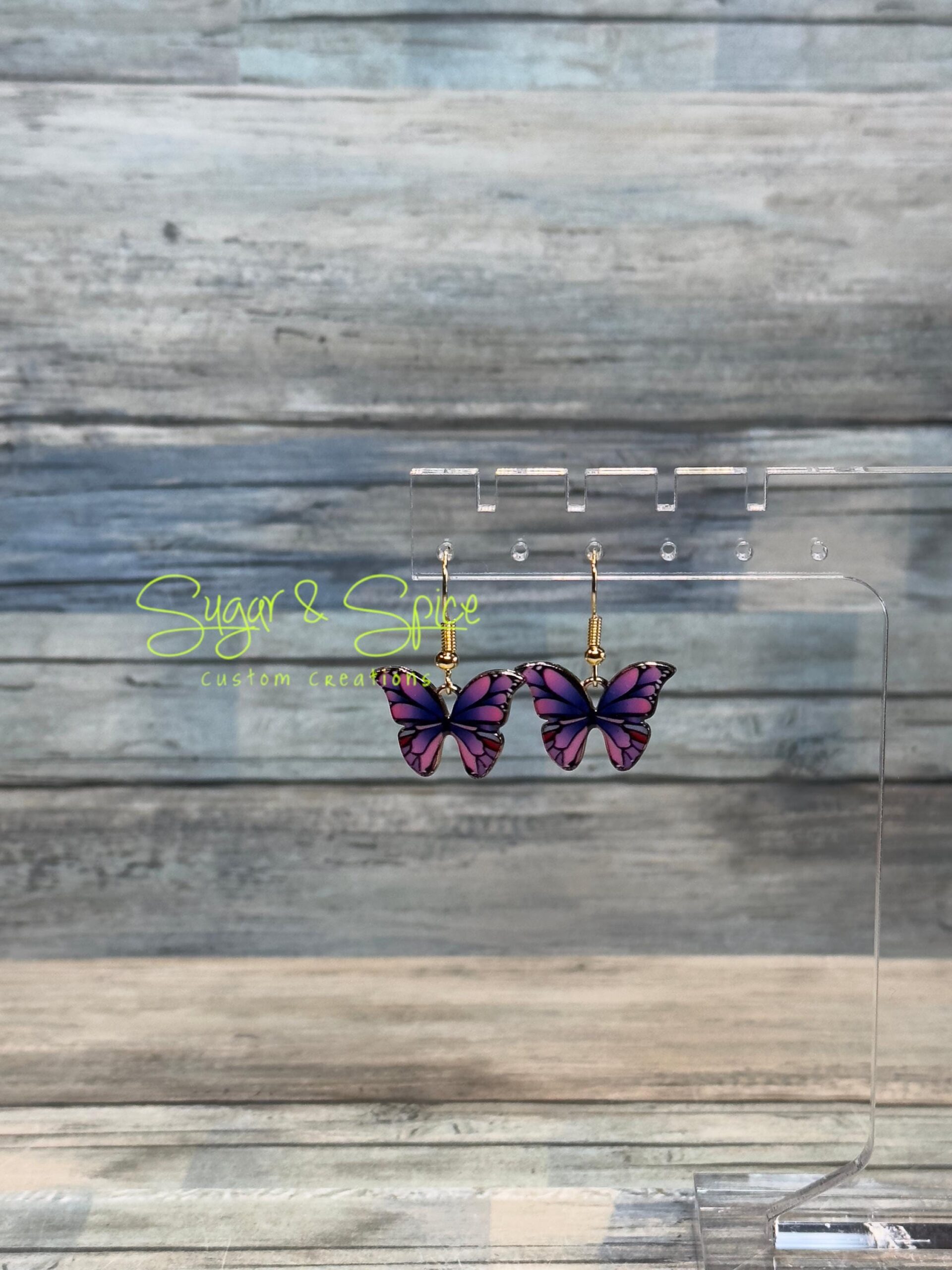 Small Butterfly Earrings - Image 7