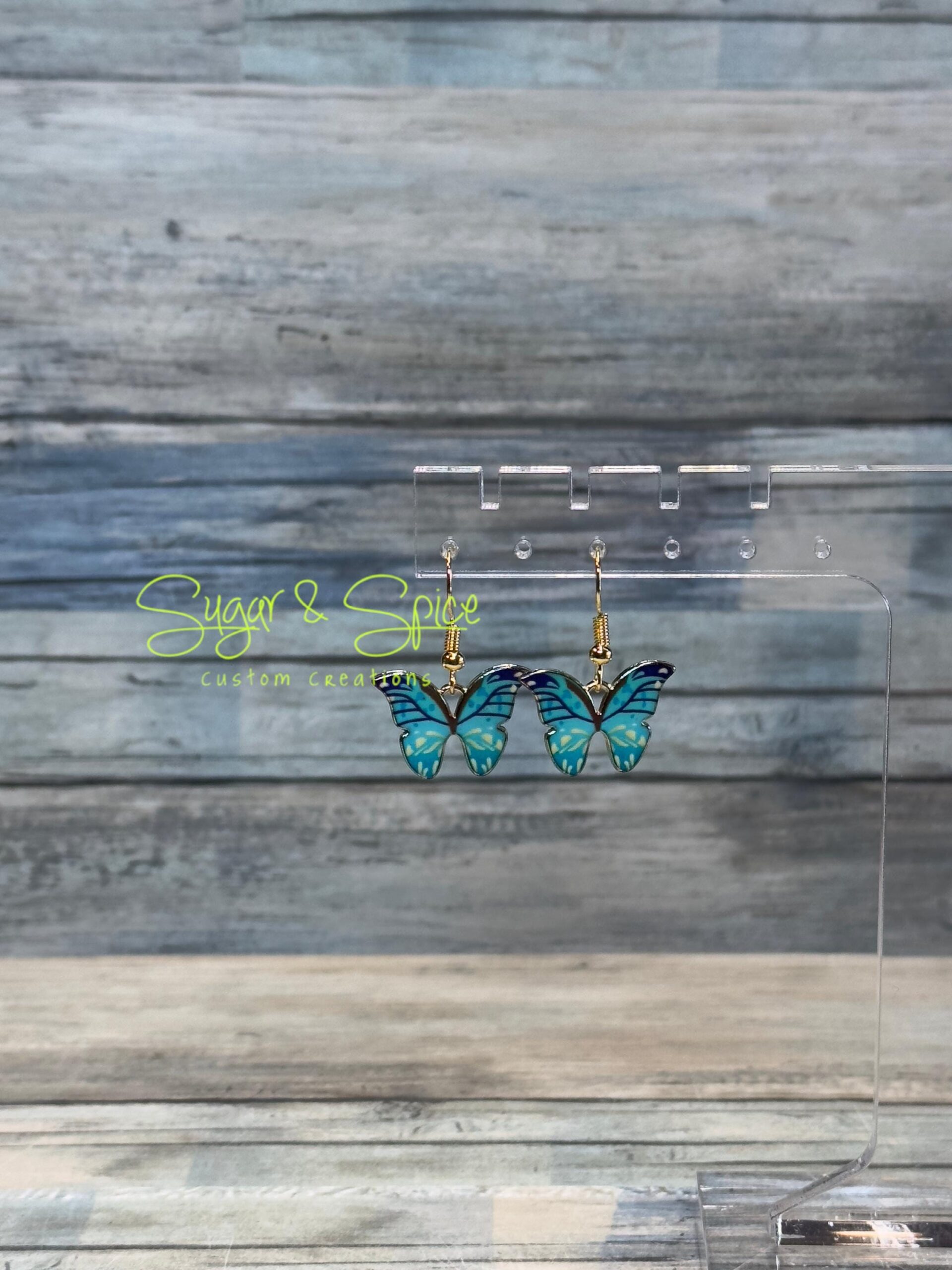 Small Butterfly Earrings - Image 8
