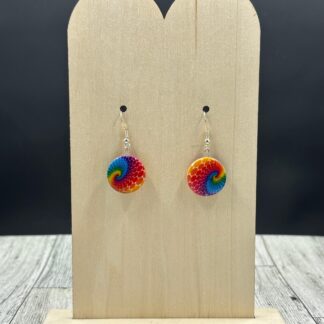 Rainbow Swirl Earrings