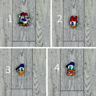 Cartoon Mouse Inspired Straw Toppers
