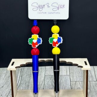 Autism Awareness Focal Bead Pens
