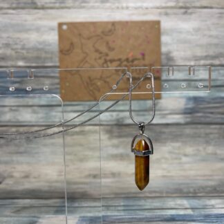 Tiger Eye Necklace and Earrings Bundle