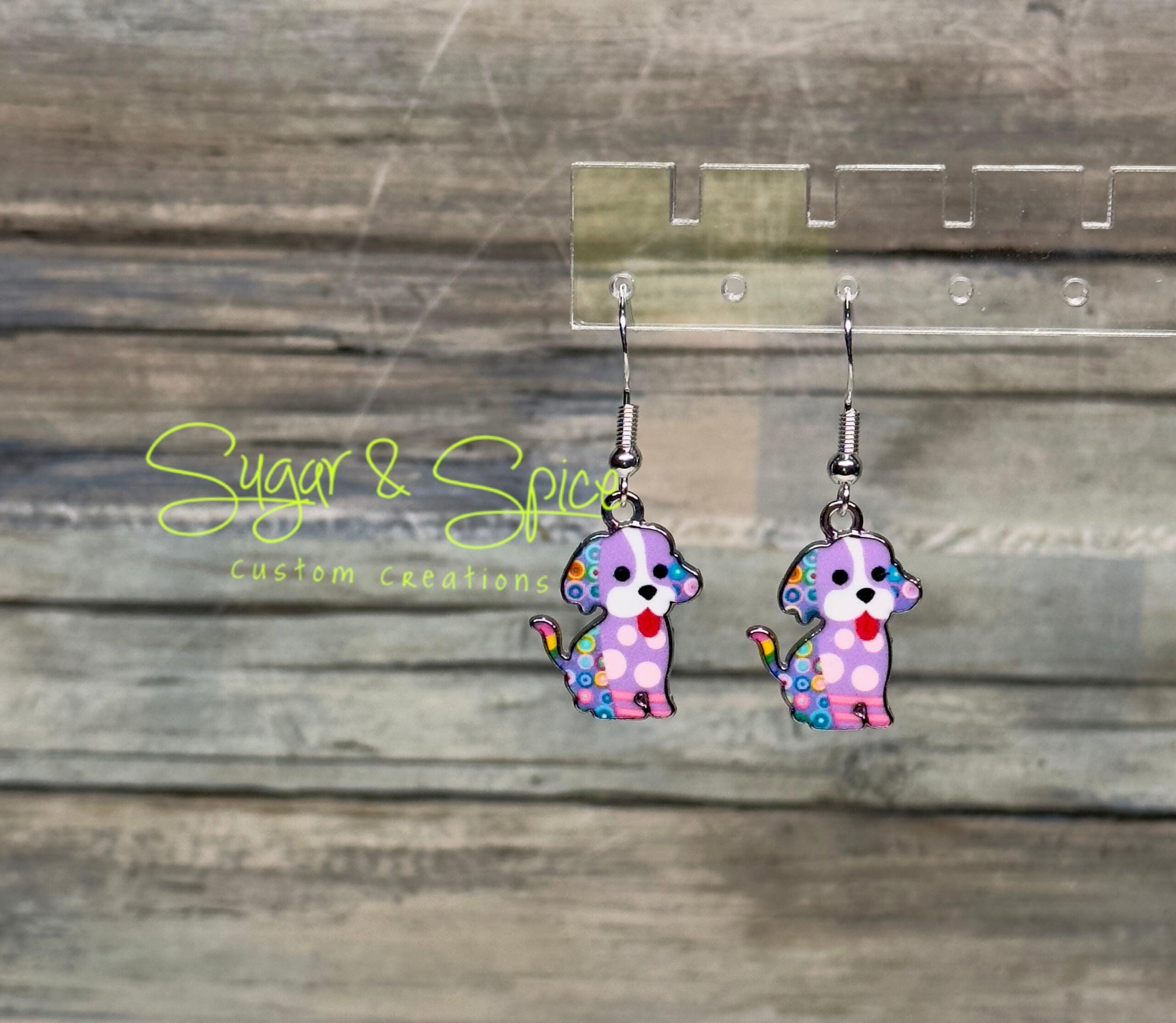 Small Puppy Earrings - Image 3