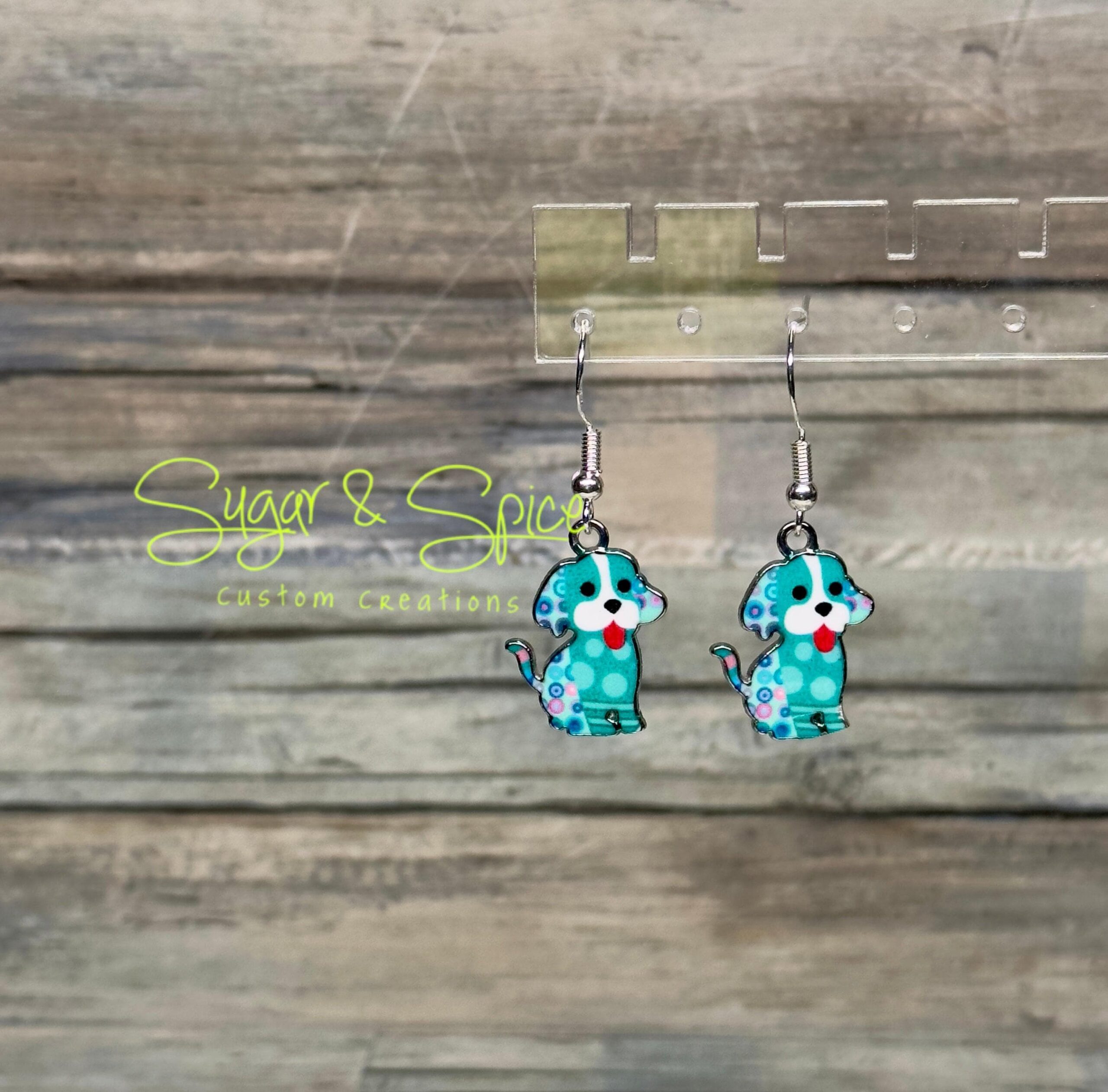 Small Puppy Earrings - Image 6