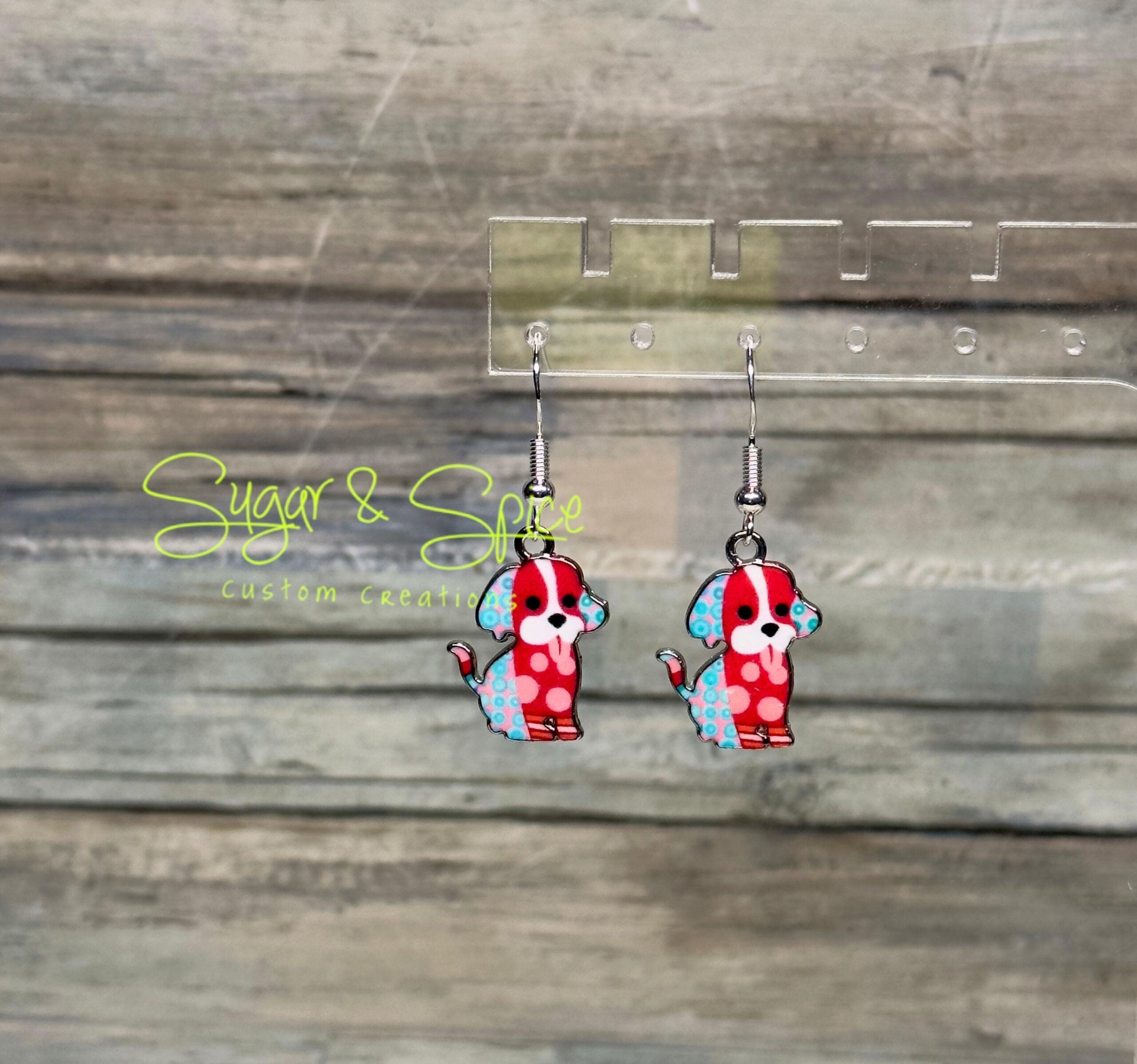 Small Puppy Earrings - Image 8