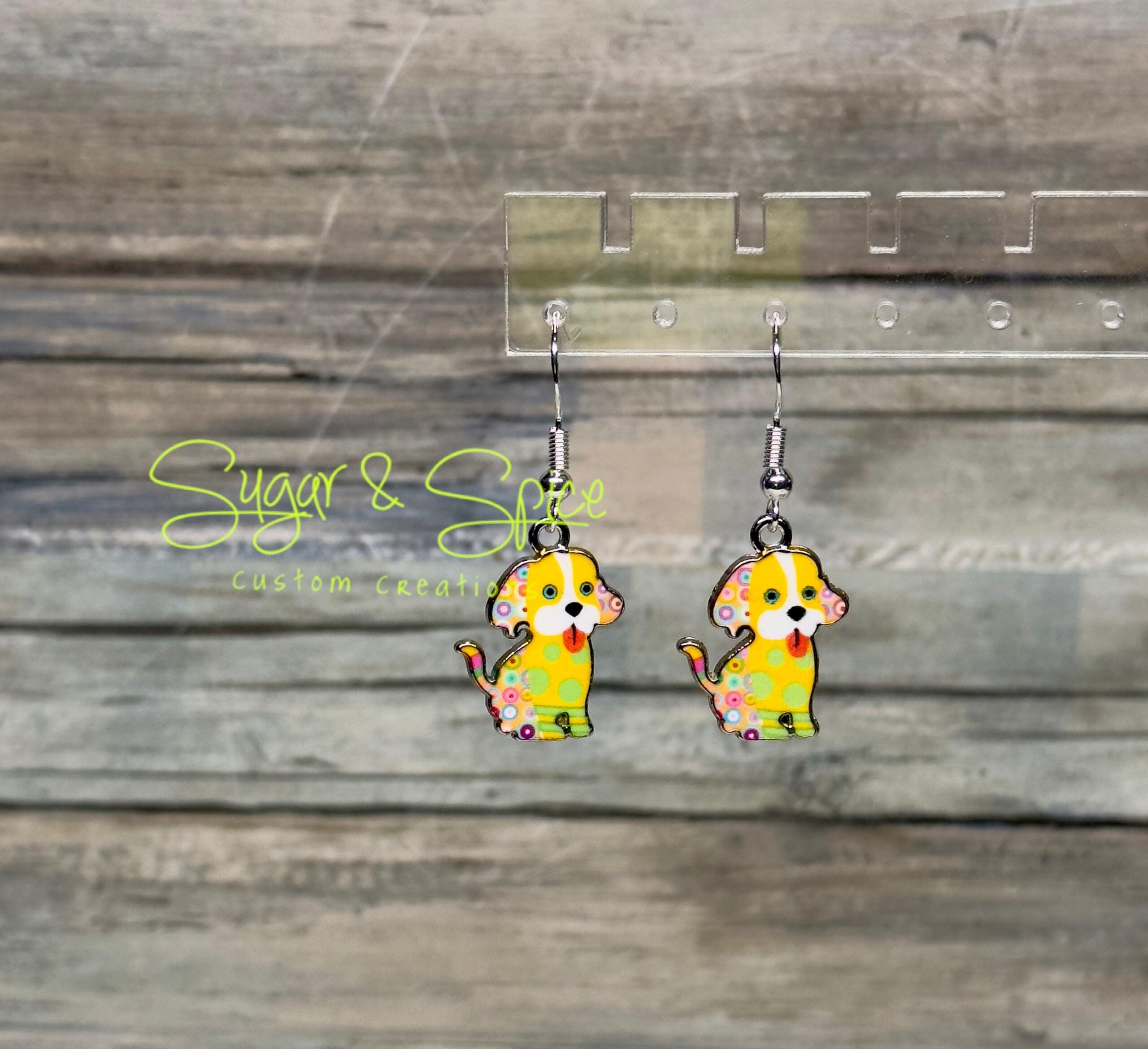 Small Puppy Earrings - Image 9