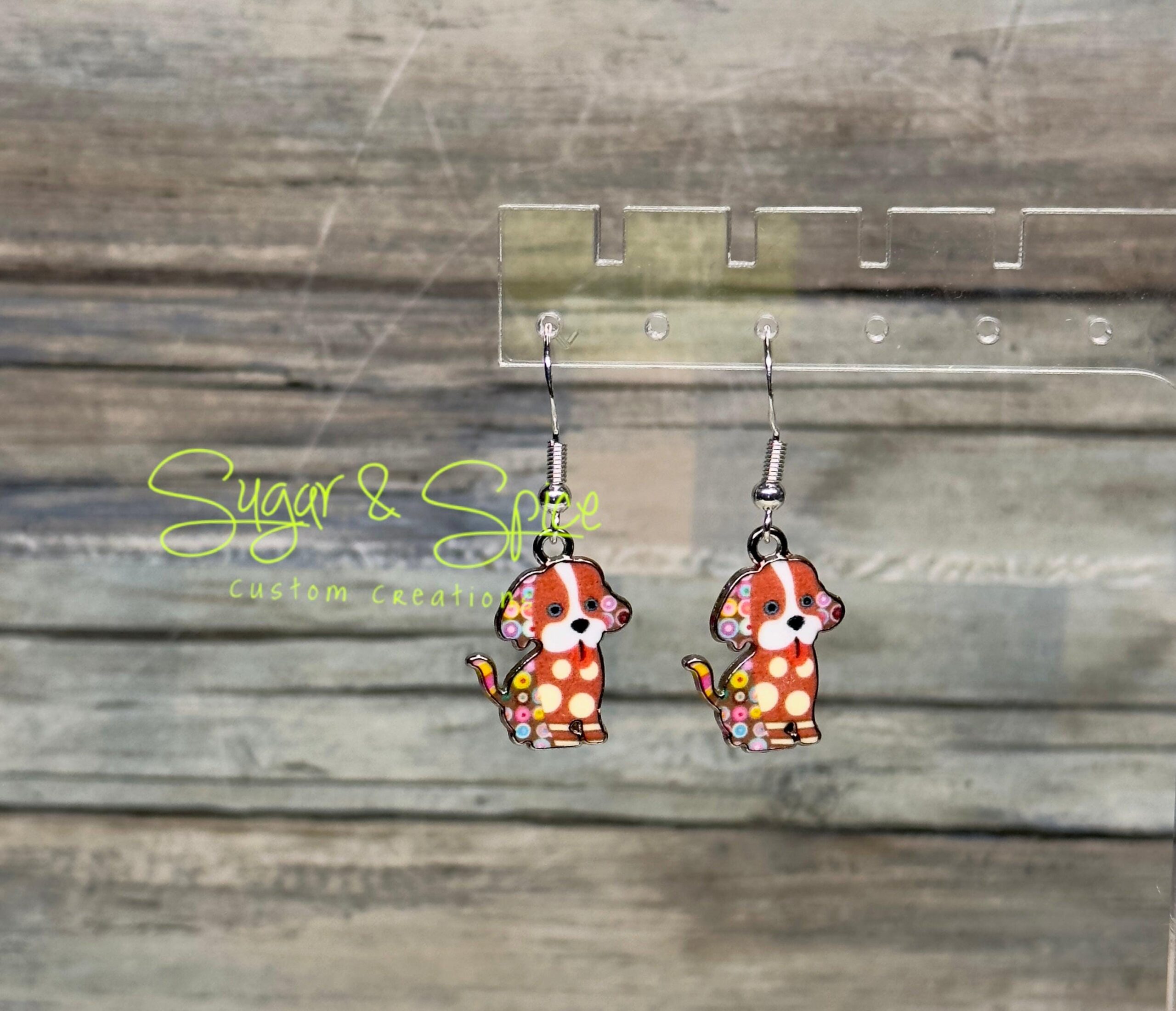 Small Puppy Earrings - Image 10