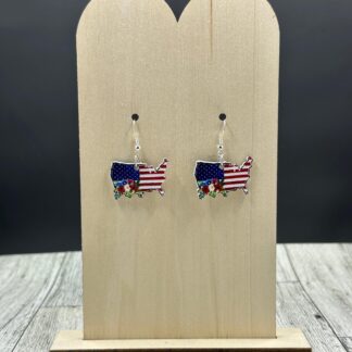 Independence Day Acrylic Earrings