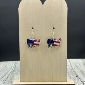Independence Day Acrylic Earrings