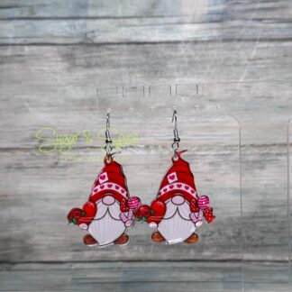 Acrylic Valentine Earrings