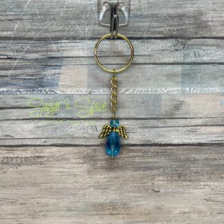 Gold Winged Angel Keychains