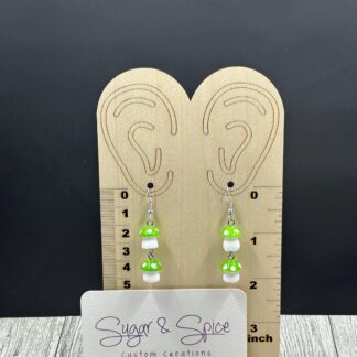 Double Dangle Green Mushroom Bundle