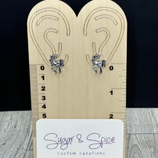 Antique Silver Stud Earrings