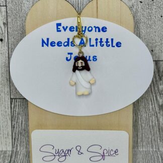 Gold Jesus Zipper Pulls