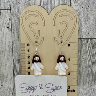 Mini Jesus Earrings