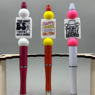 Various Silicone Bead Pens