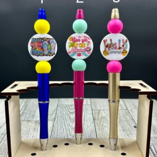 Summer Focal Bead Pens