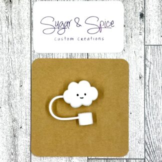 Happy Cloud Straw Topper