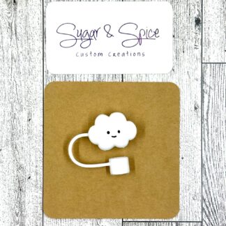 Happy Cloud Straw Topper
