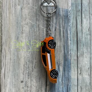 FIAT 500 Hot Wheels Keychain