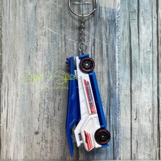 The Embosser Hot Wheels Keychain
