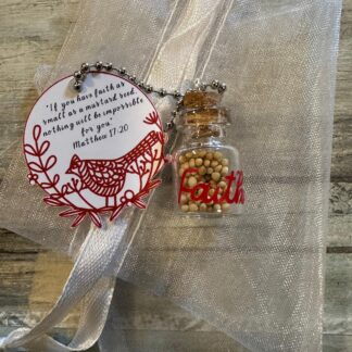 Mustard Seed Faith Keychains