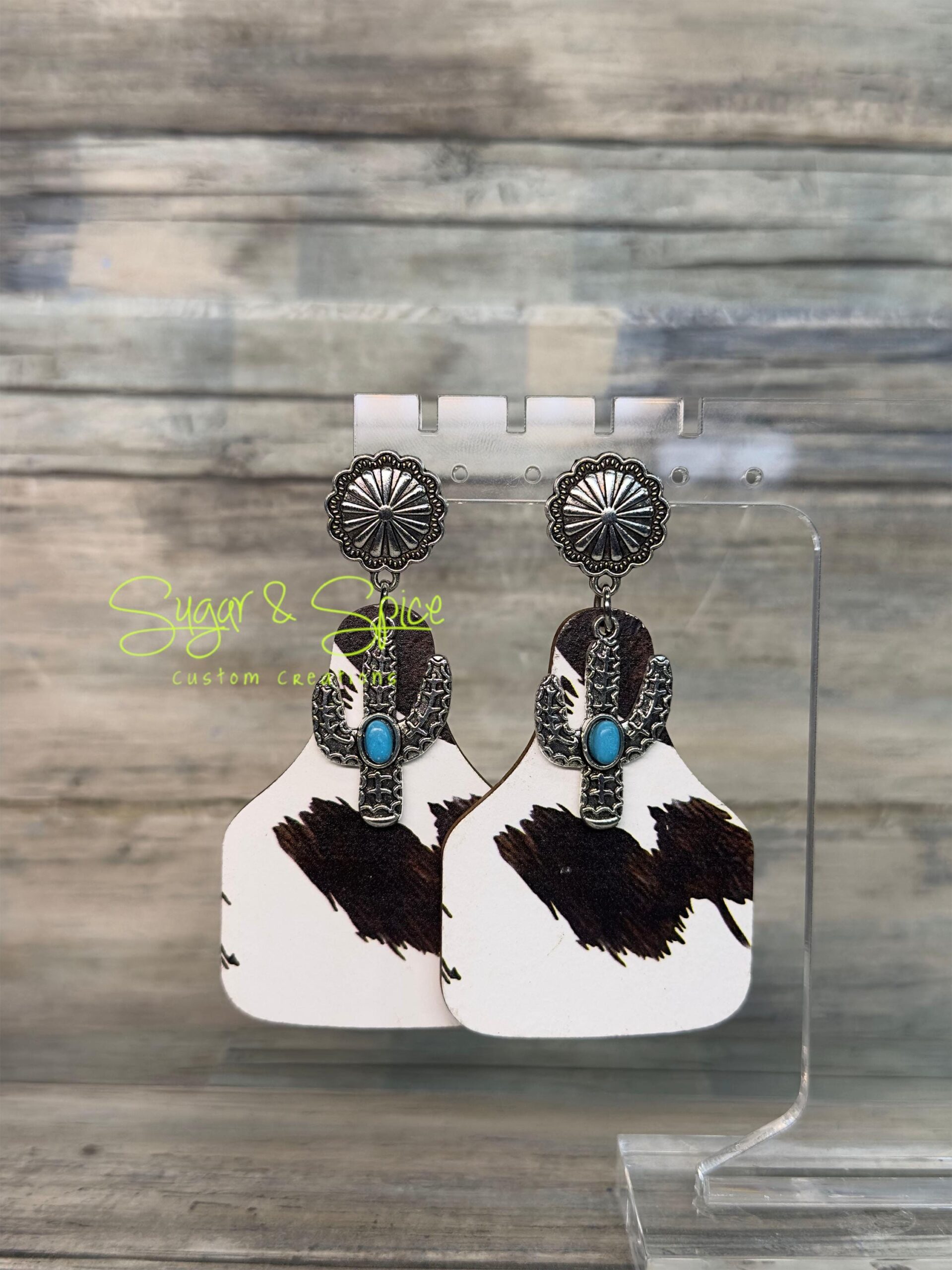 Pushback Western Earrings - Image 2