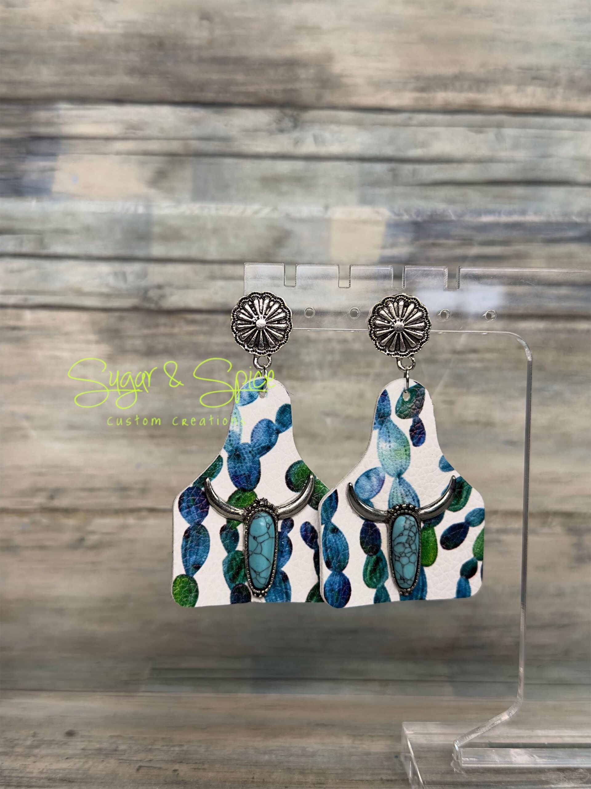 Pushback Western Earrings - Image 4