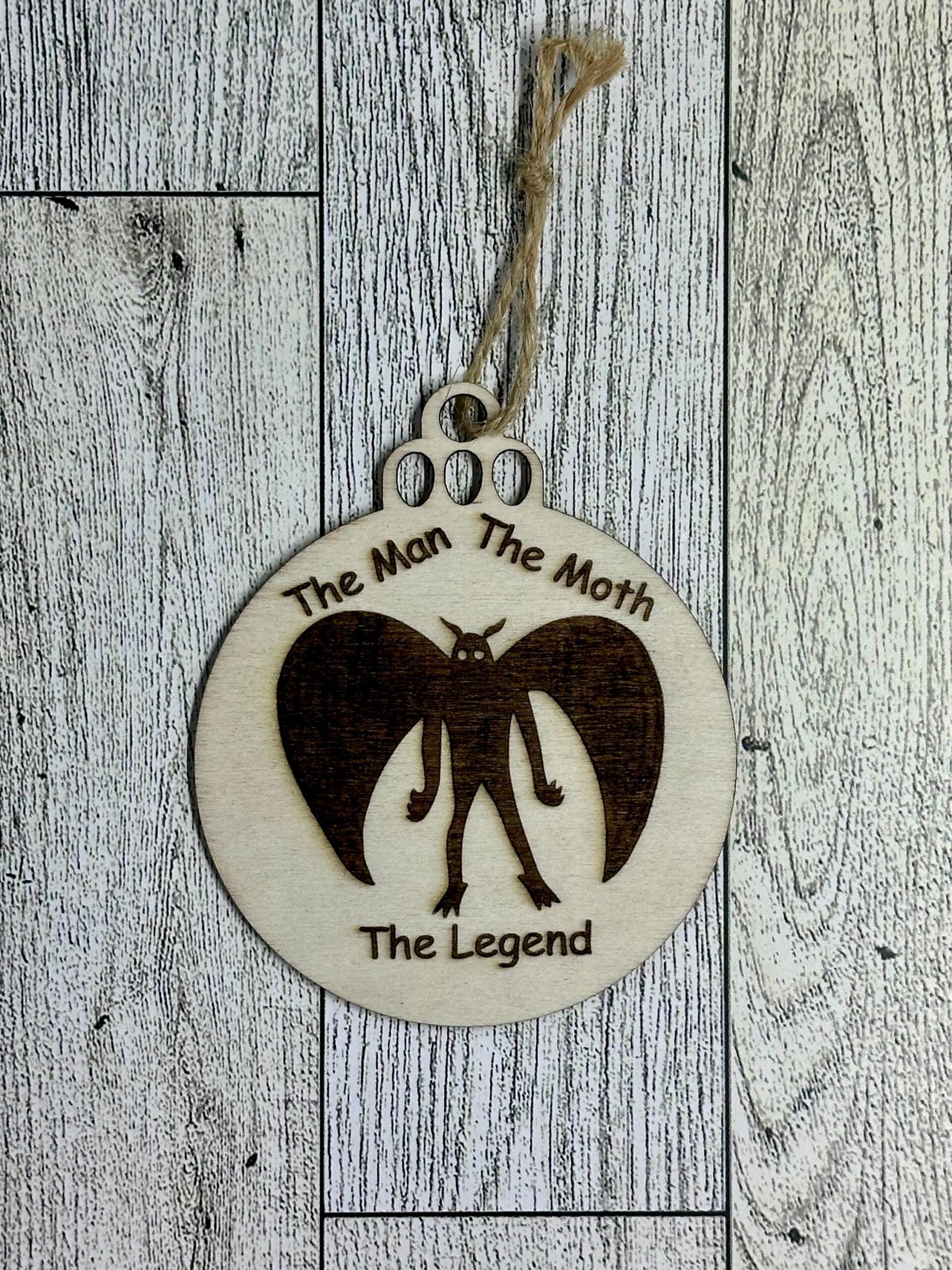 The Moth Man Ornament