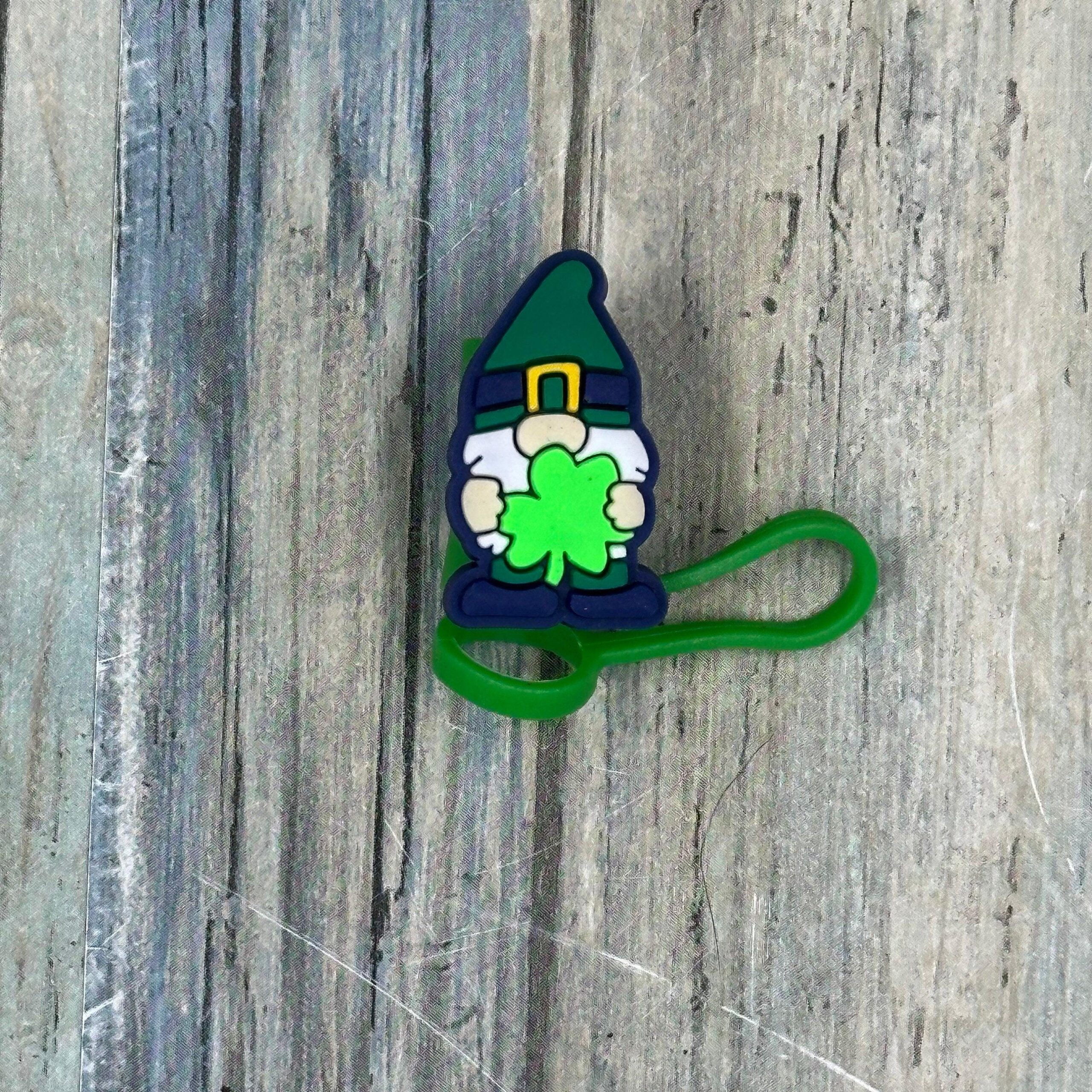 St. Patrick’s Day Gnome and Themed Straw Toppers