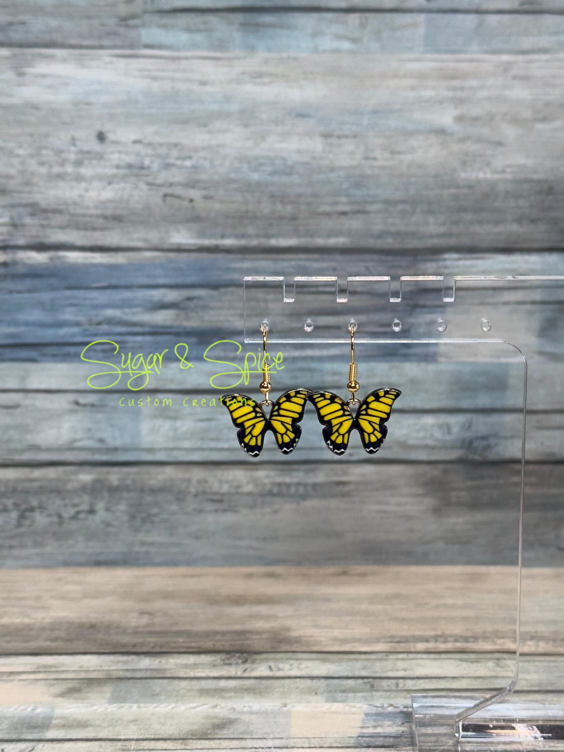 Small Butterfly Earrings - Image 2
