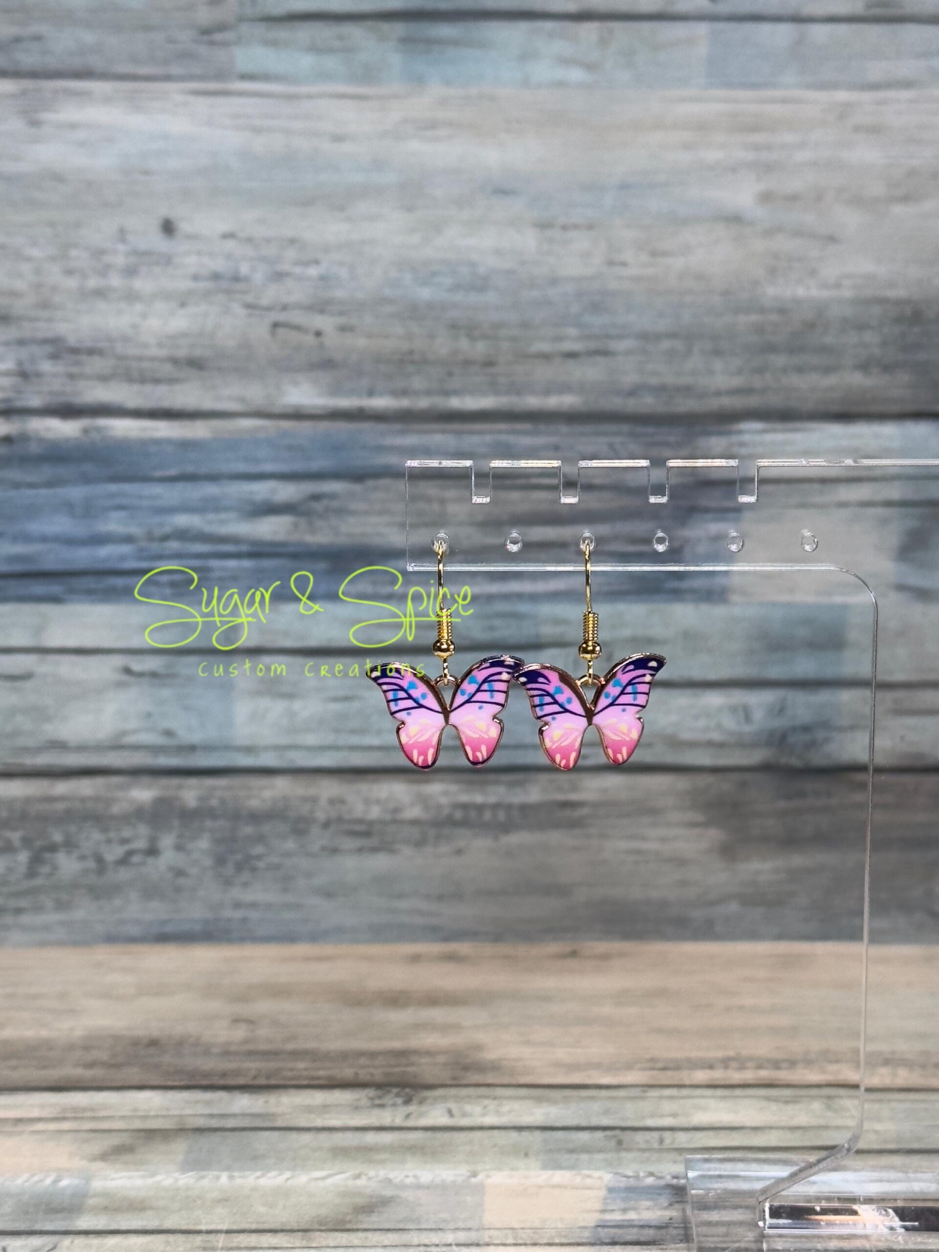 Small Butterfly Earrings - Image 5