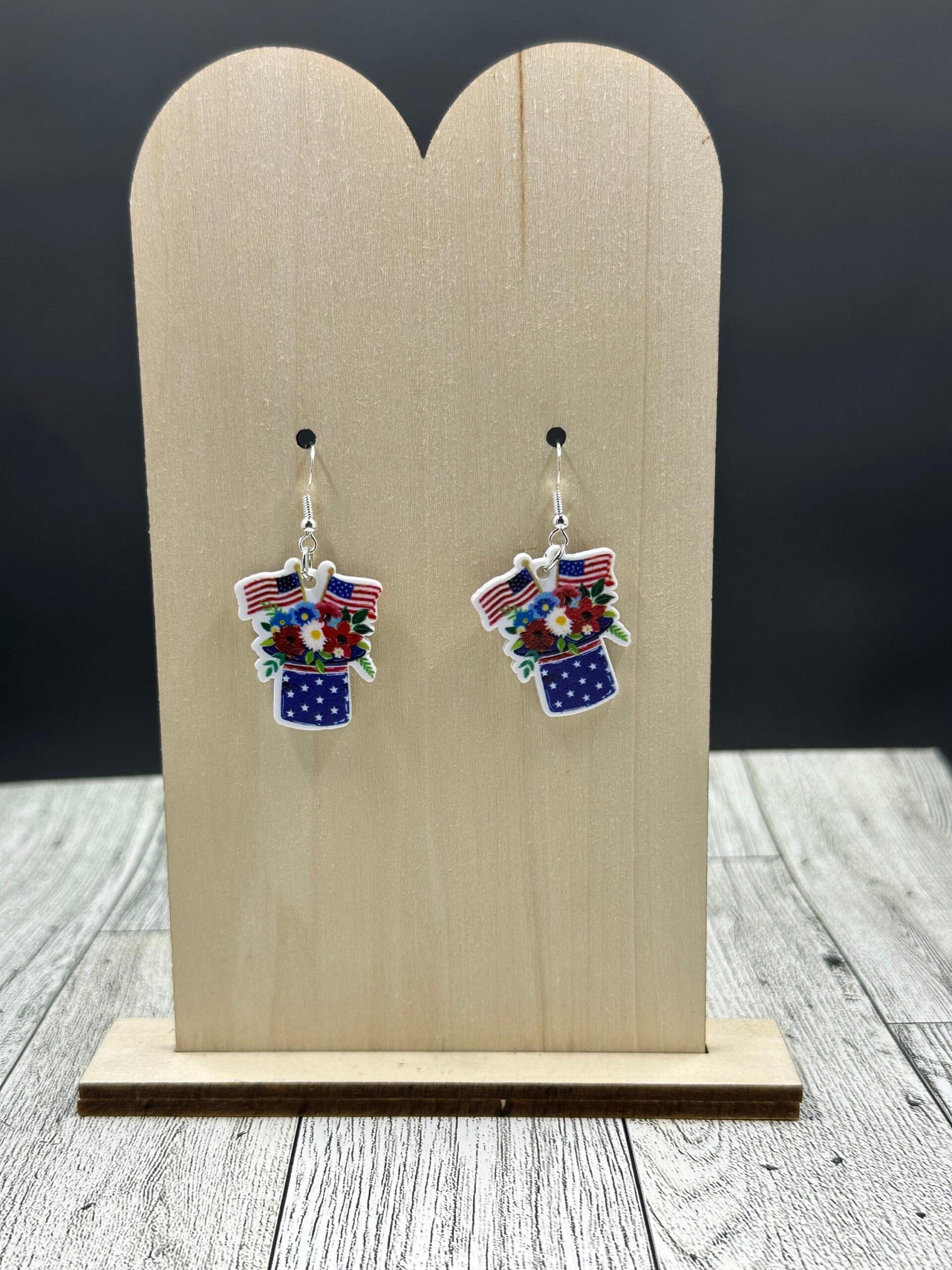 Independence Day Acrylic Earrings