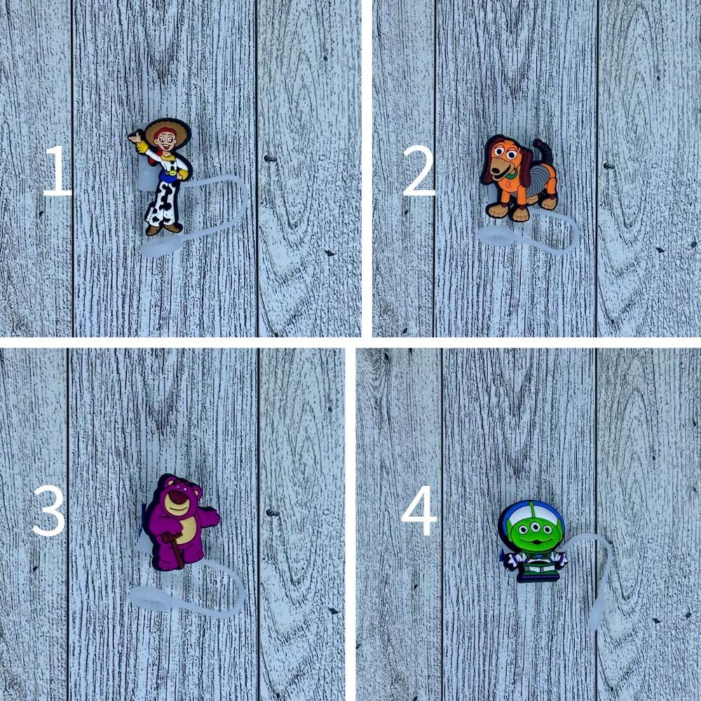 Toy Characters Straw Toppers