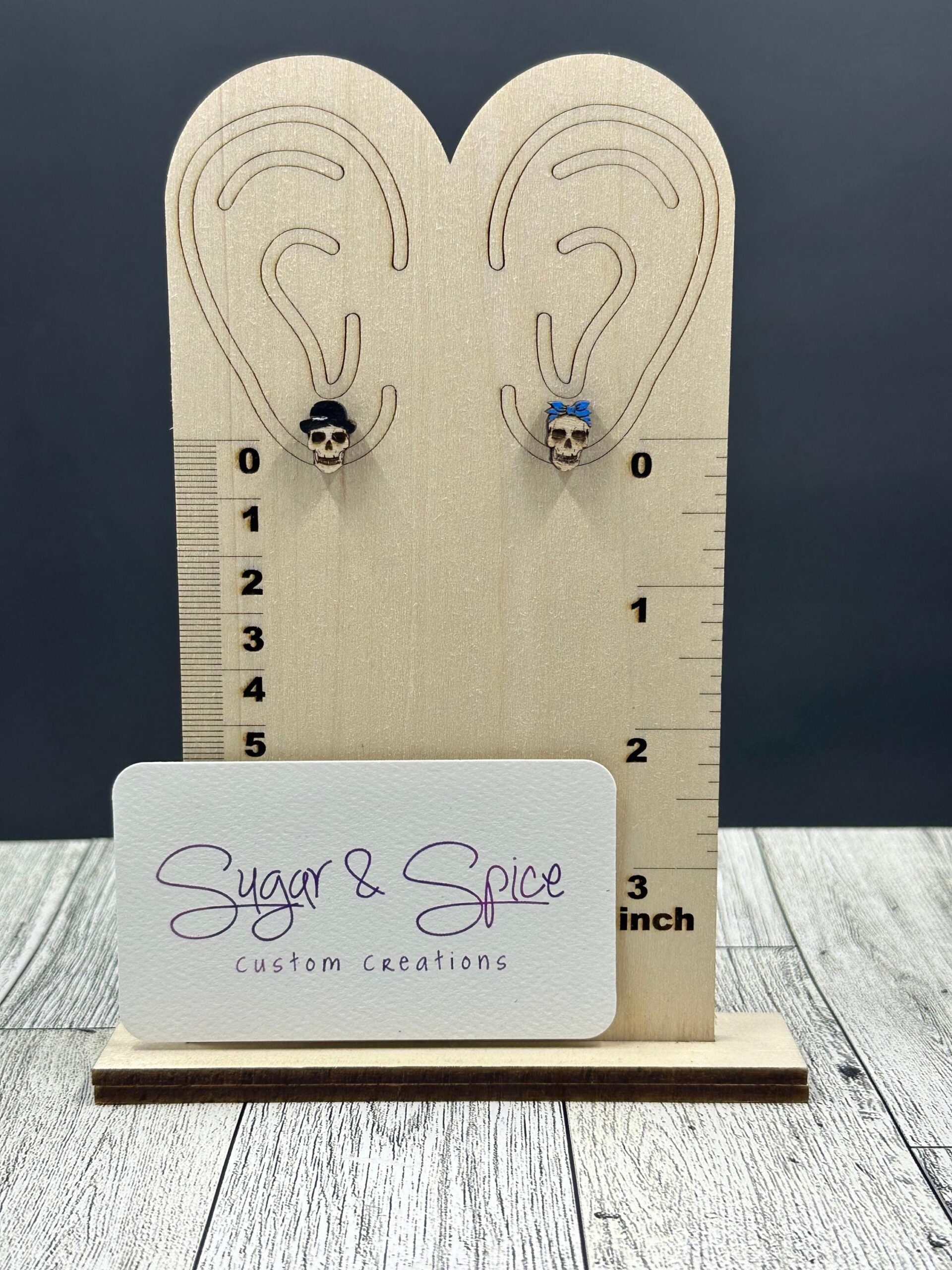 Skeleton Couple Studs - Image 2