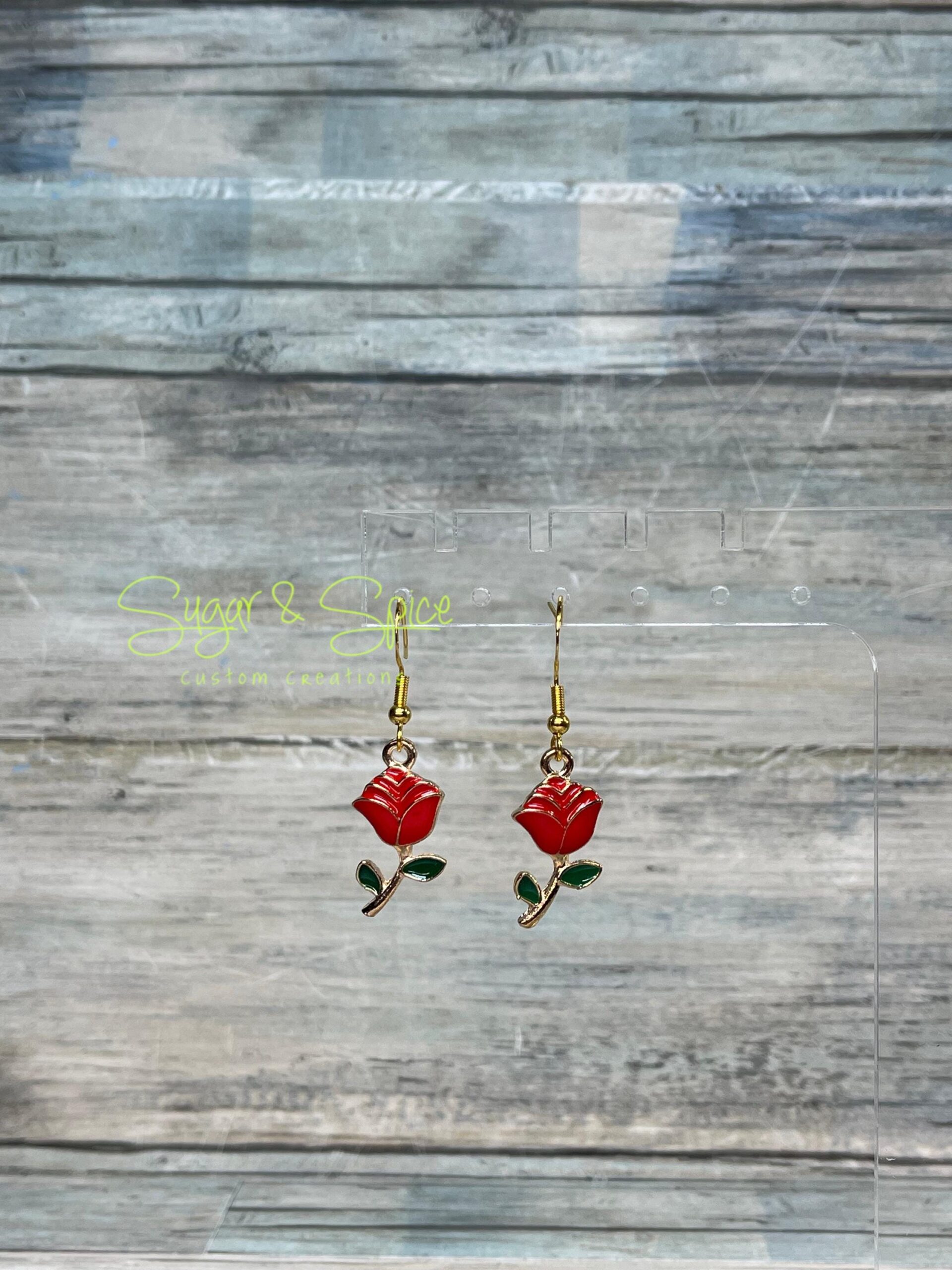 Small Flower Earrings - Image 3