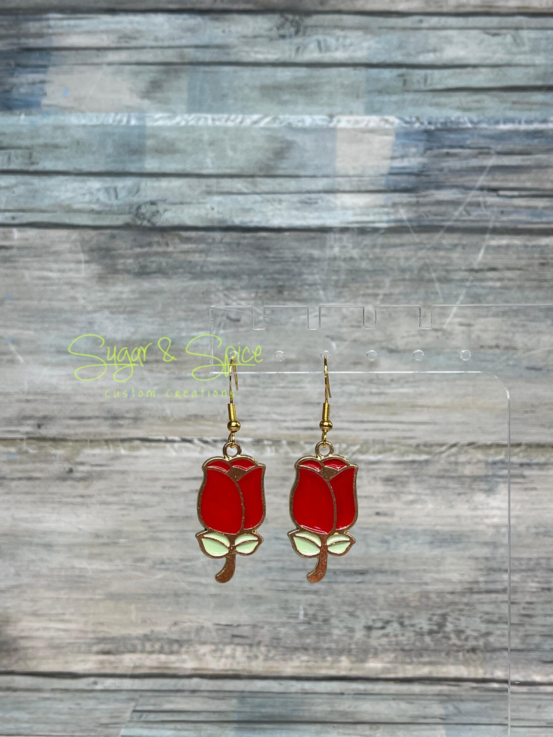 Small Flower Earrings - Image 5