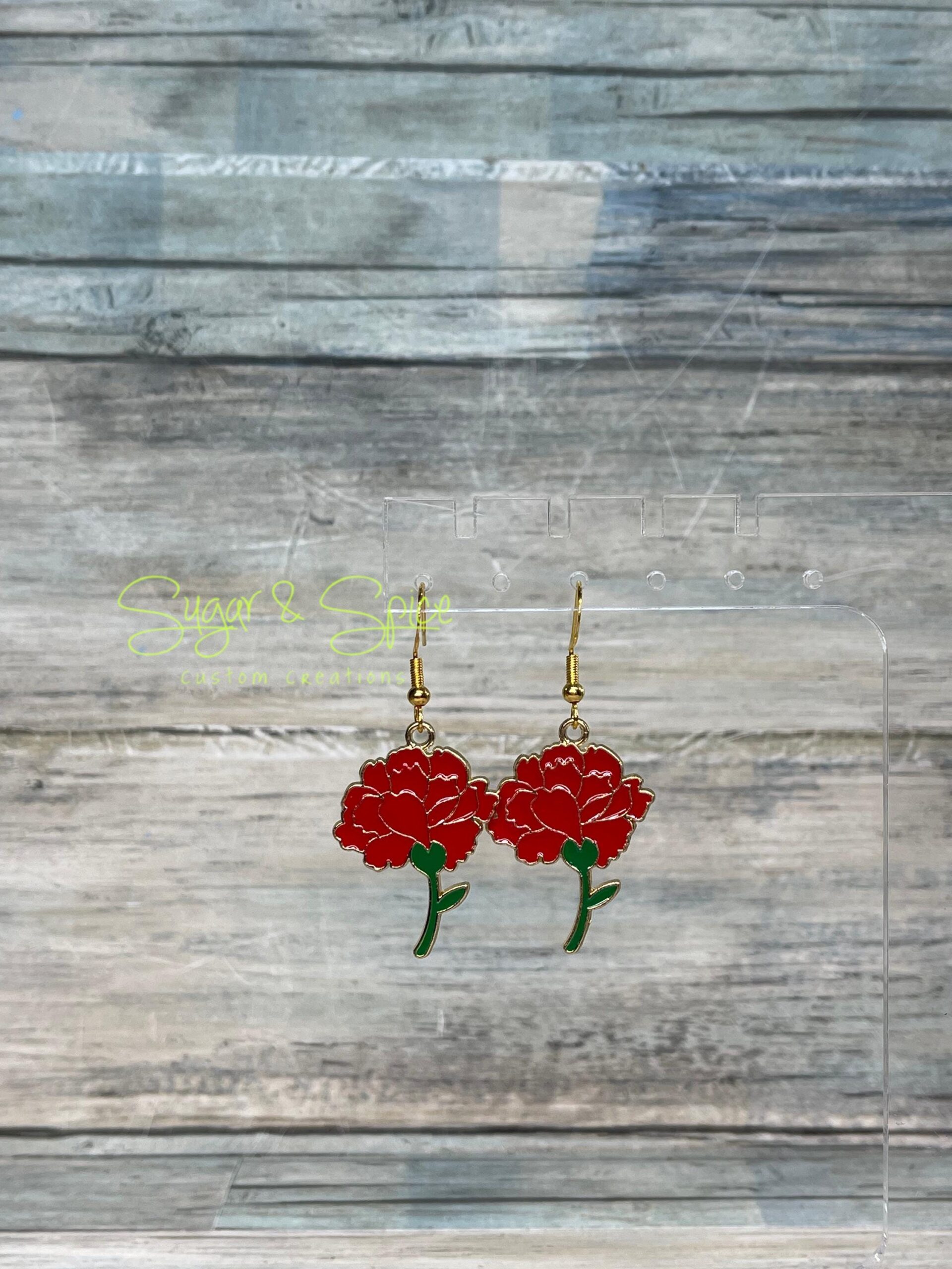 Small Flower Earrings - Image 6