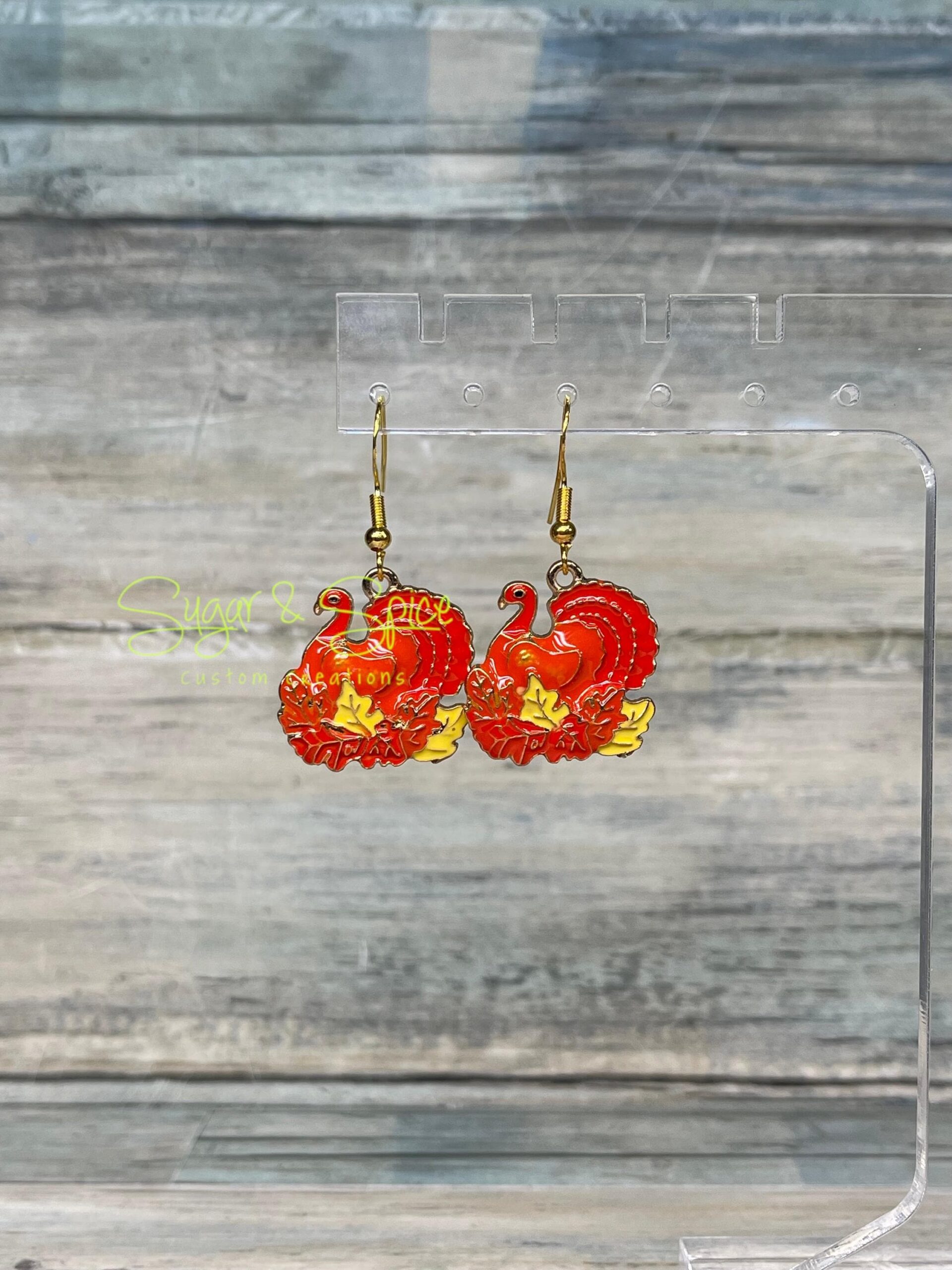 Fall/Thanksgiving Dangle Earrings - Image 2