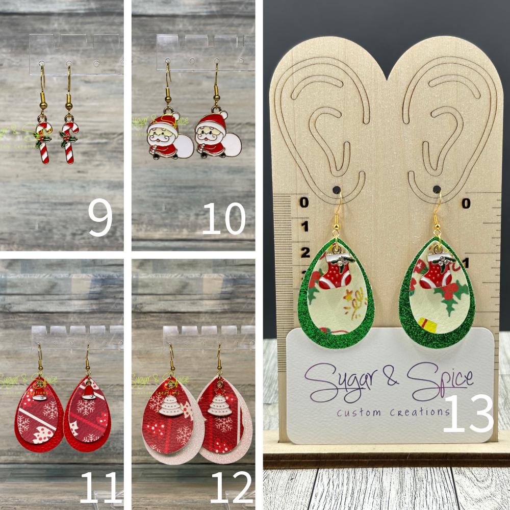 Winter/Christmas Earrings