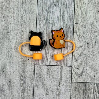 Cat Straw Toppers