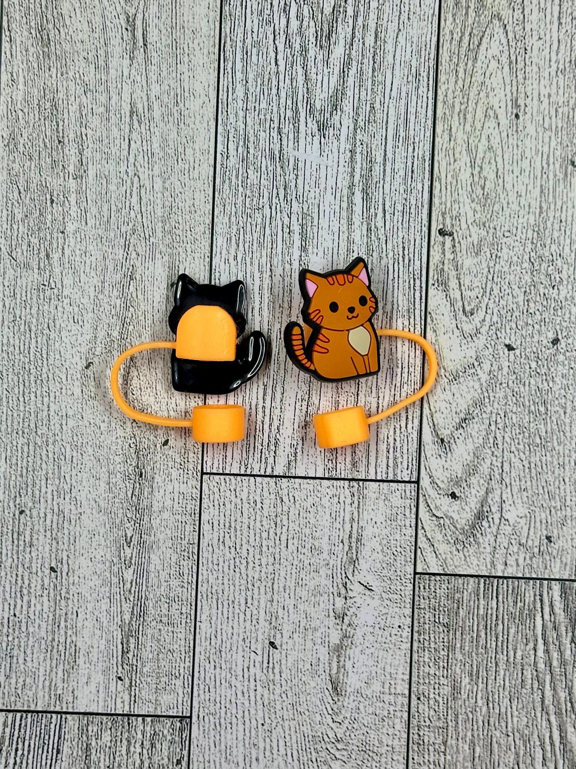 Cat Straw Toppers