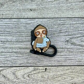 Sloth Straw Toppers
