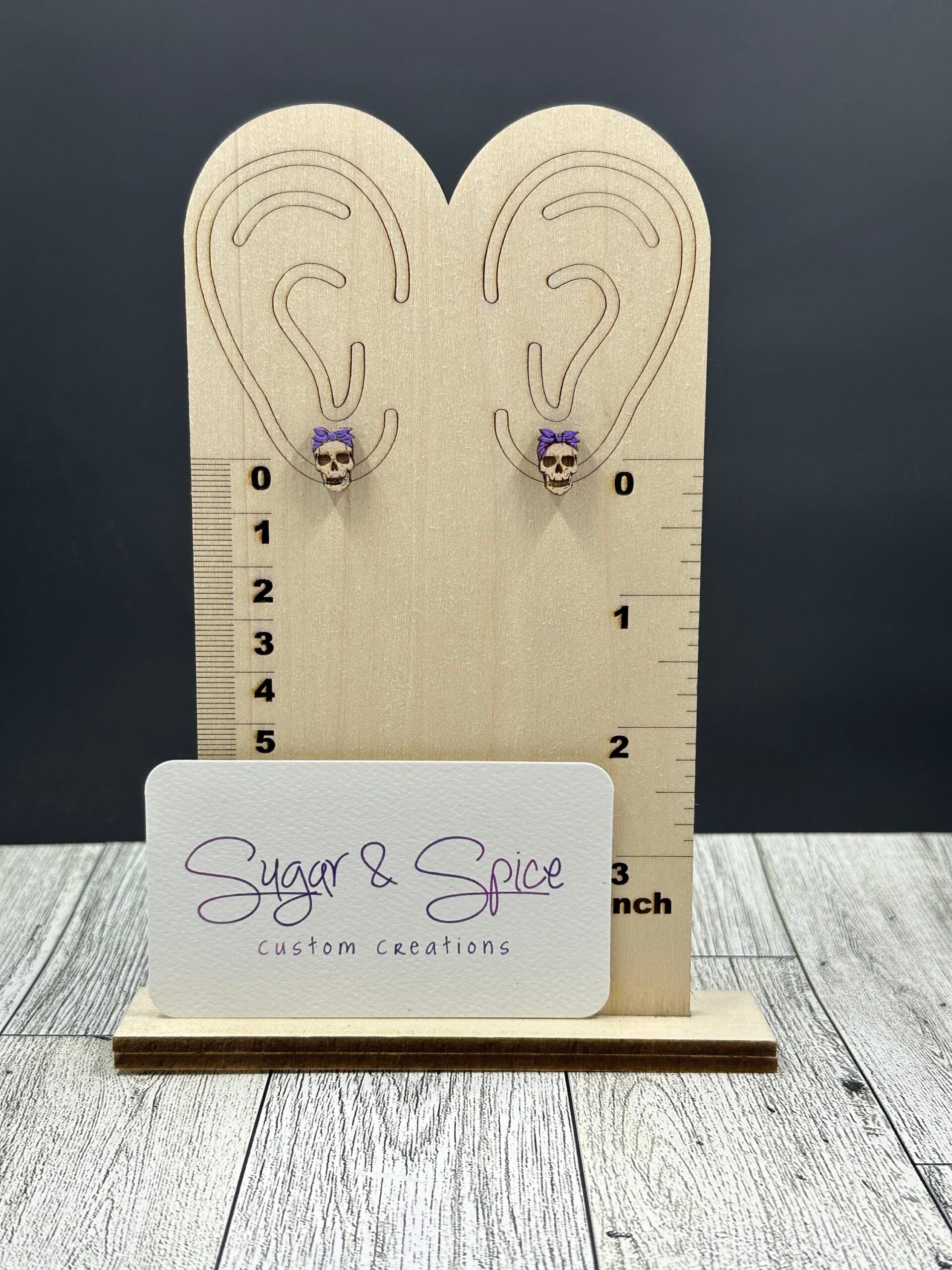 Skeleton Women Studs - Image 2