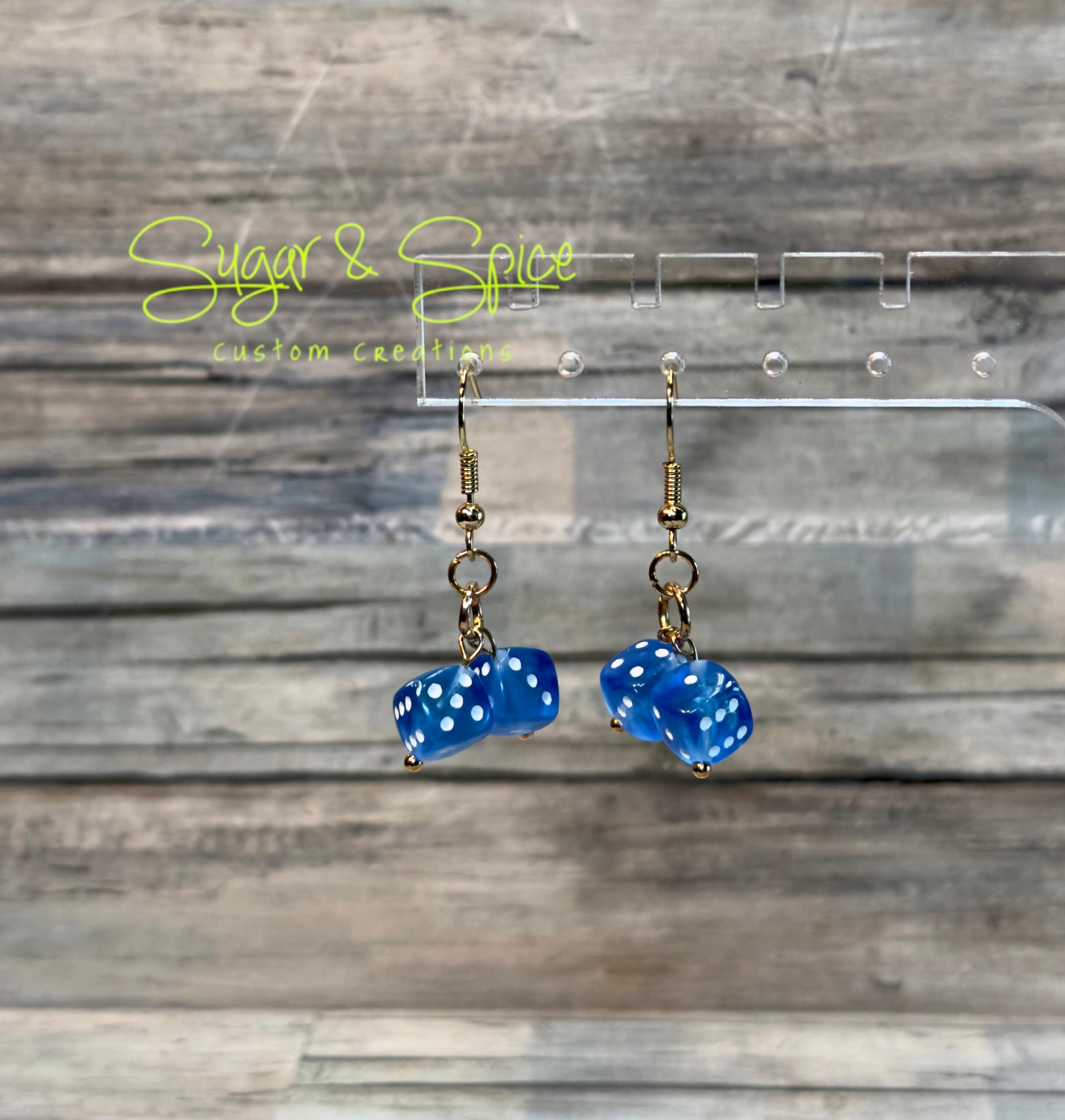 Mini Dice Earrings - Image 2